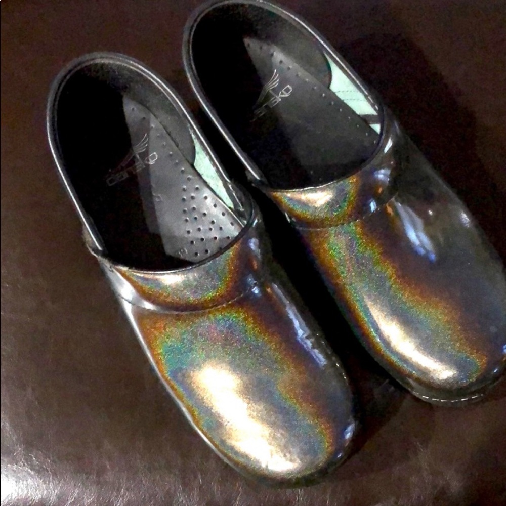 Iridescent Clarks